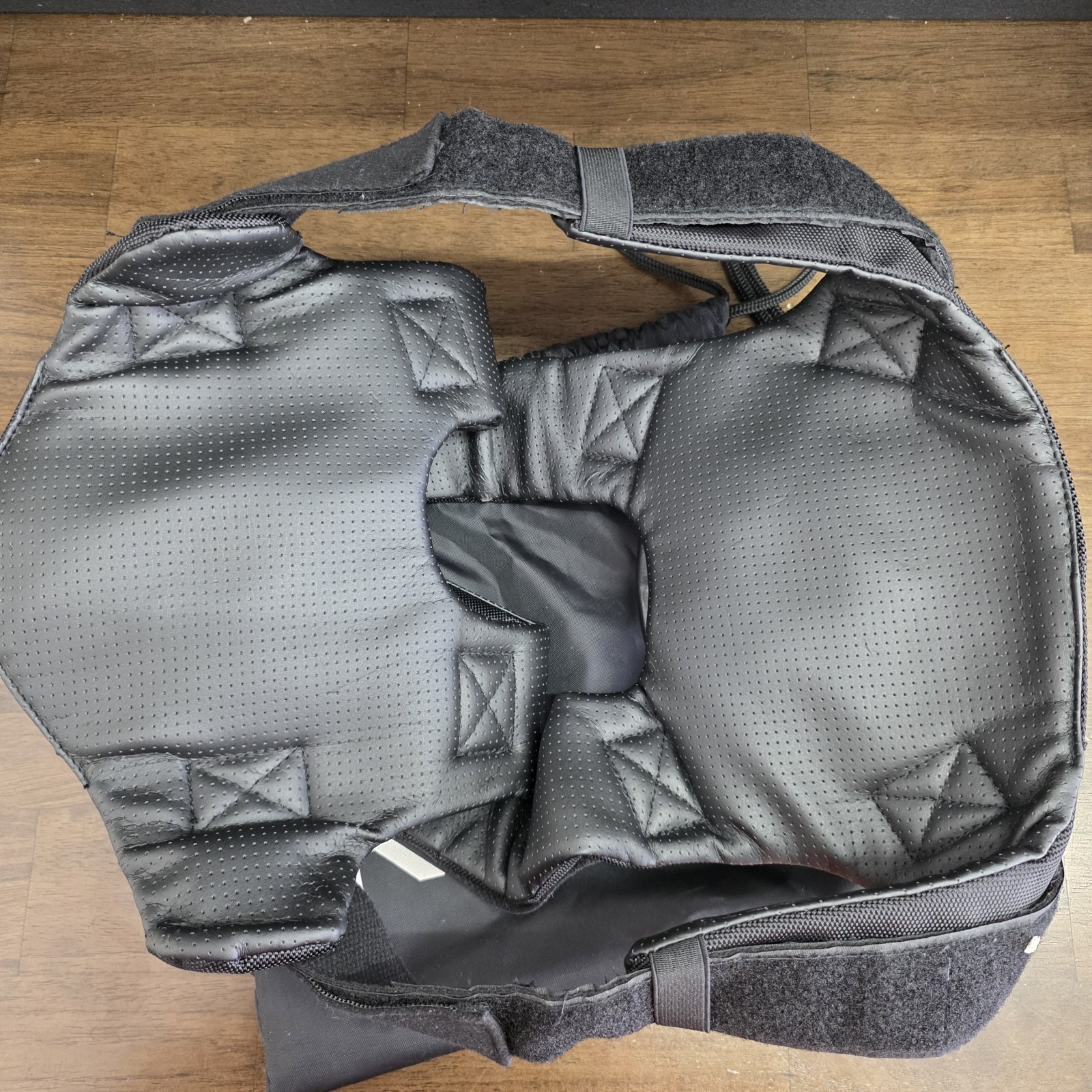 Kensui EZ-Vest Version 1 Weighted Vest Black Nylon One Size Plate Loaded