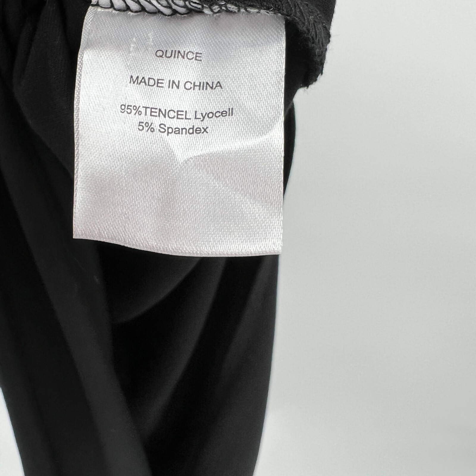 Quince Women’s Black Tencel Jersey Tank Maxi Dress sz S NWT Side Slit Sleeveless