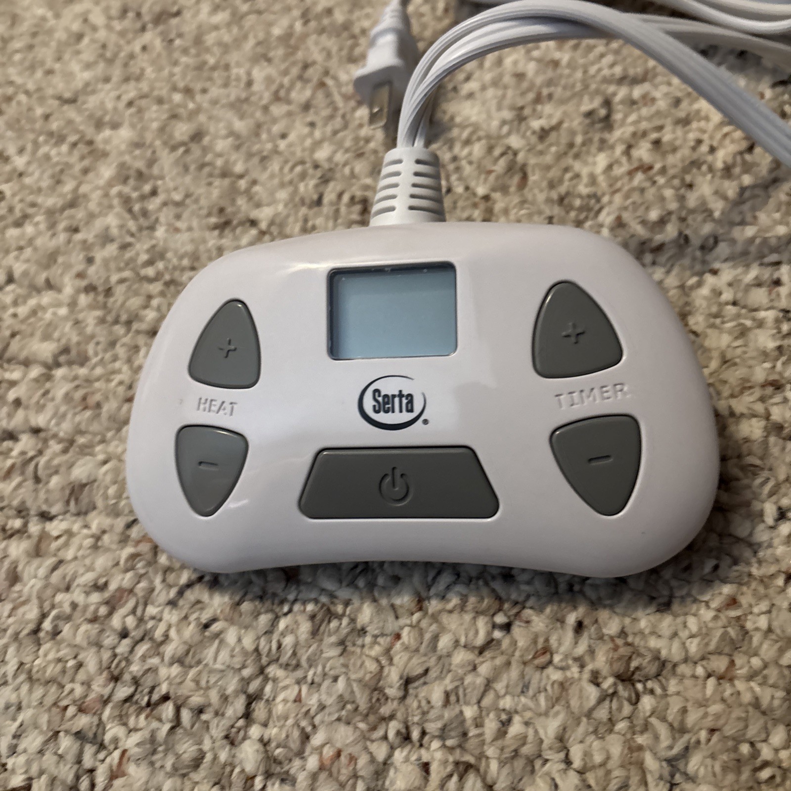 Serta PFI-DTC-TB2 Electric Blanket Controller 3 Prong Remote powers on