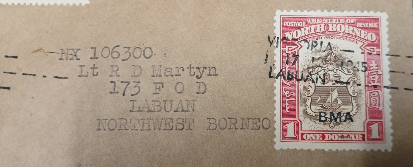 BEYOND RARE North Borneo Envelopes Cancelled 17Dec1945 BMA Overprints SG320-332