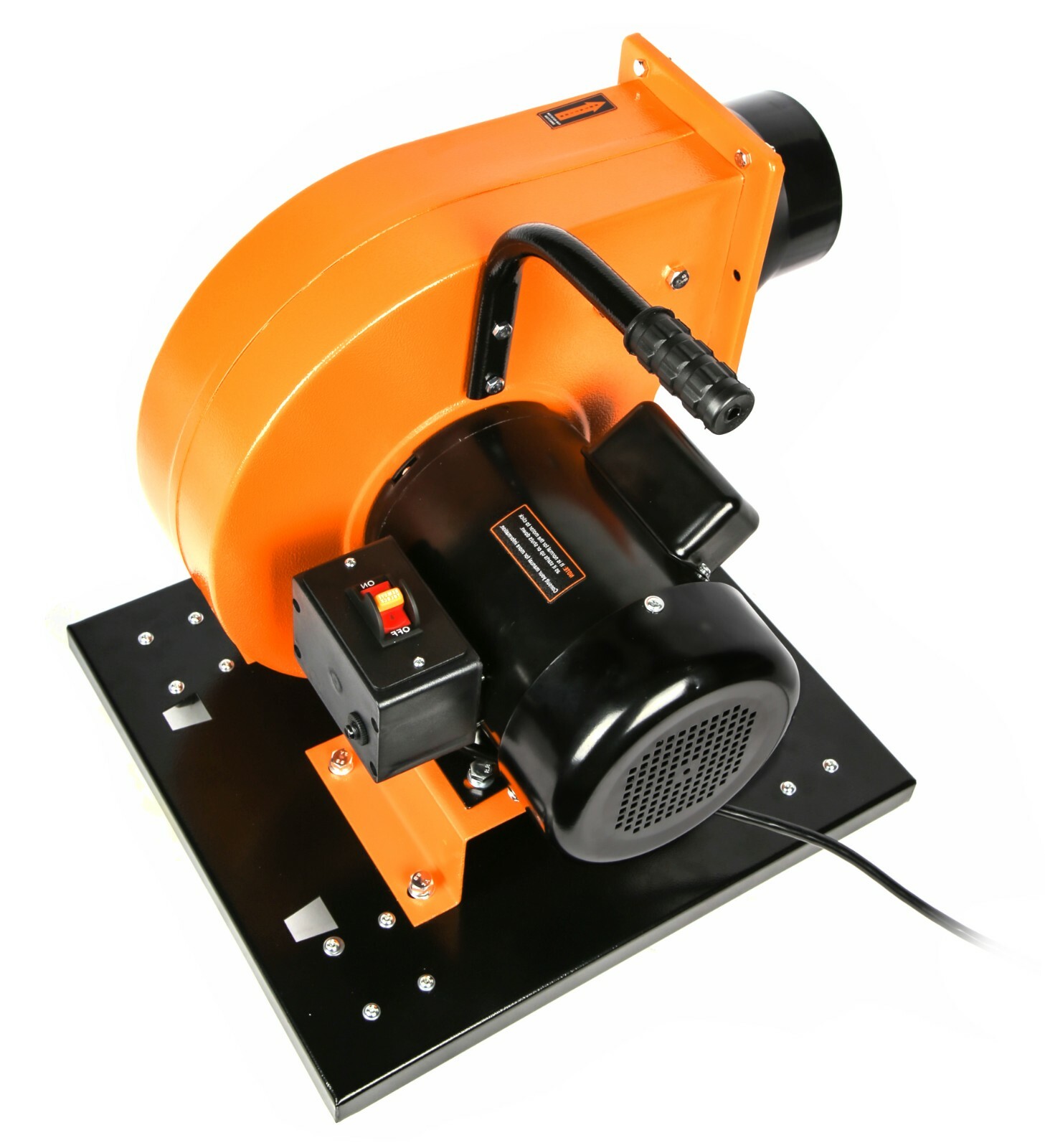 7.4A Rolling Dust Collector w/ Induction Motor,15-Gallon Bag/Optional Wall Mount