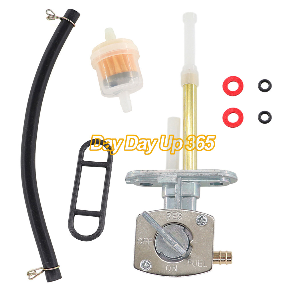 Gas Fuel Switch Petcock Line for KAWASAKI Bayou 220 Gas Valve KLF 250 300 400