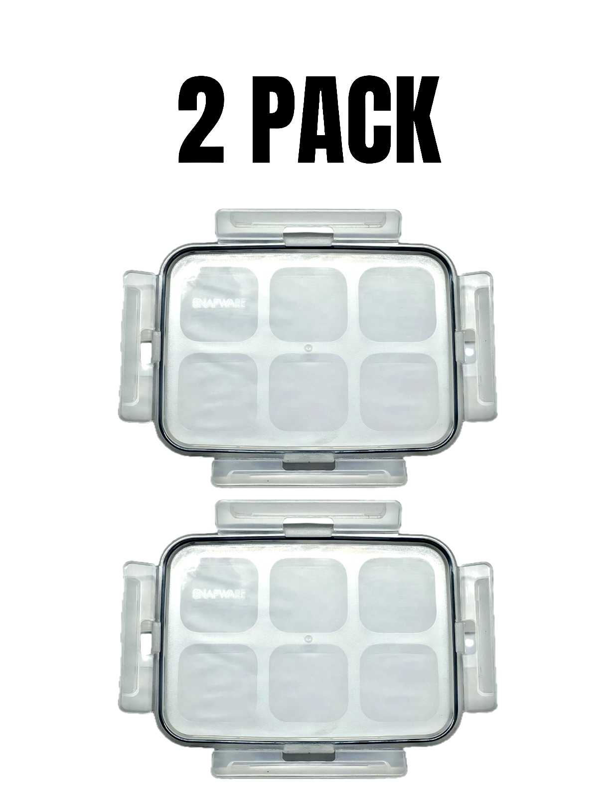 Snapware Airtight Replacement Lid 1.5L 6 Cup 8x6 Navy Blue Gasket, 7211R, NEW