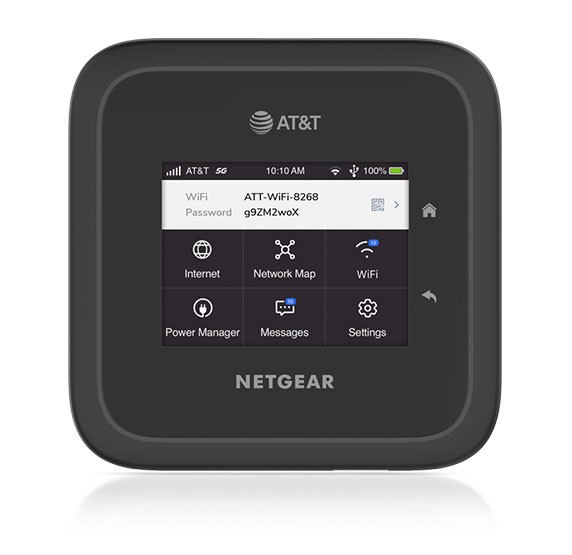 Netgear Nighthawk M6 Pro MR6500 5G Hotspot Router Black AT&T Unlocked Good