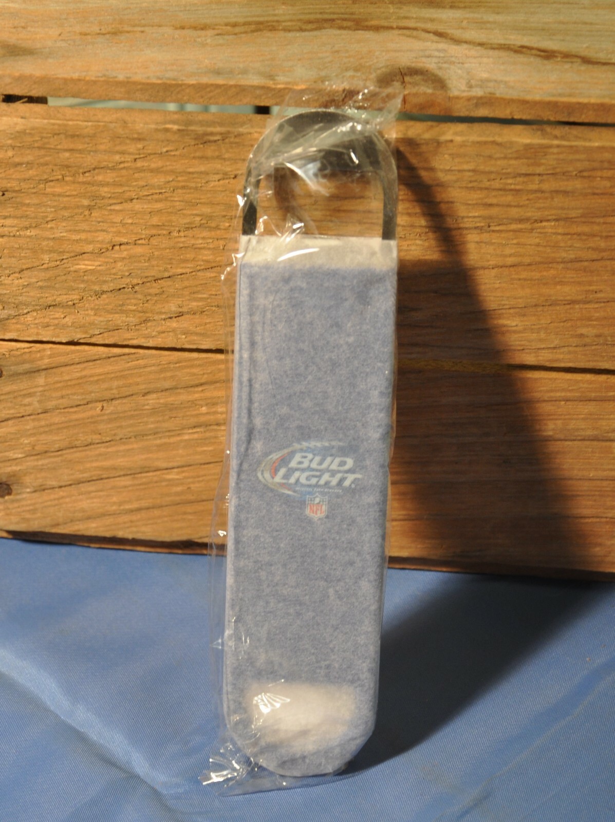 Bud Light Beer NFL 7" Bartender Bottle Opener Metal Church Key New