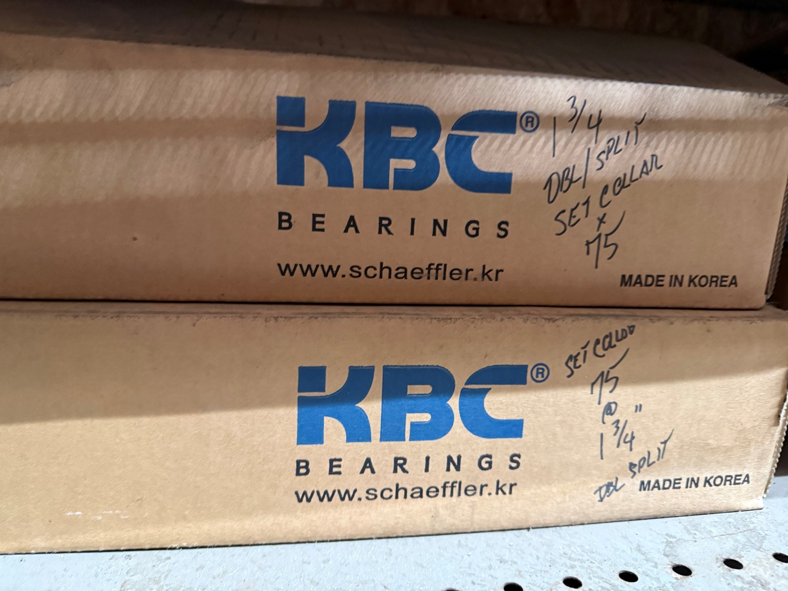 (5 Pack) KBC 1-3/4" Bore Double Split Set Collar