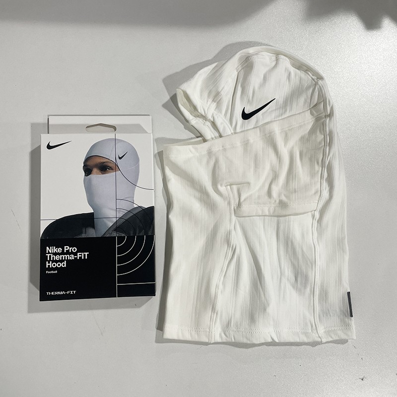 Nike Pro Therma-Fit Hyperwarm Hood Ski Mask -US Stock Free Shipping - White