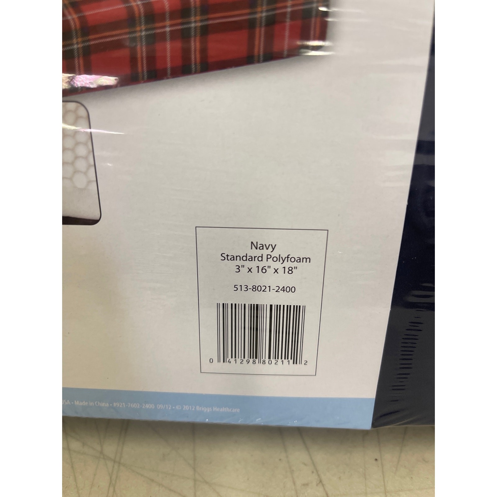 DMI Seat & Chair Cushion for Wheelchairs, Scooters for Support & Height 18X16X3"