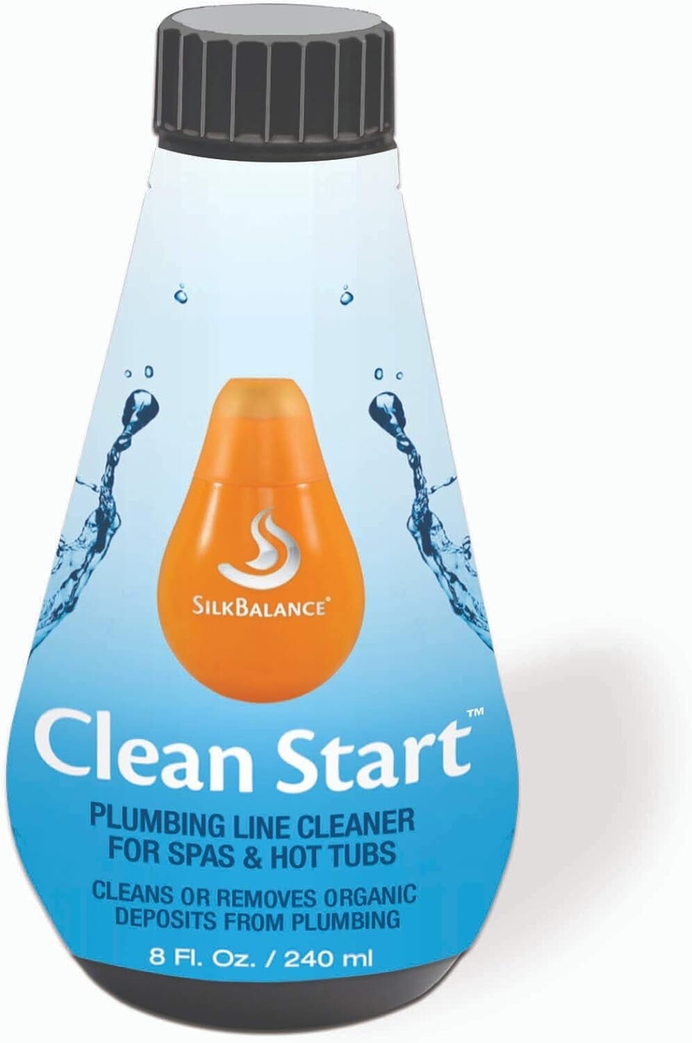 Silk balance hot tub cleaner bundle of 76 oz silk balance and clean start