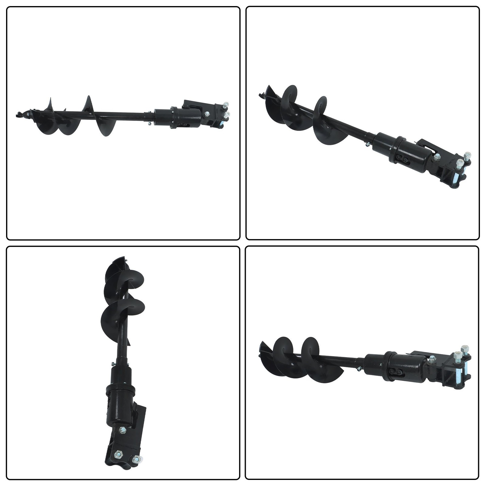 300mm Auger Drill for 1Ton-1.5Ton Mini Excavator Small Digger