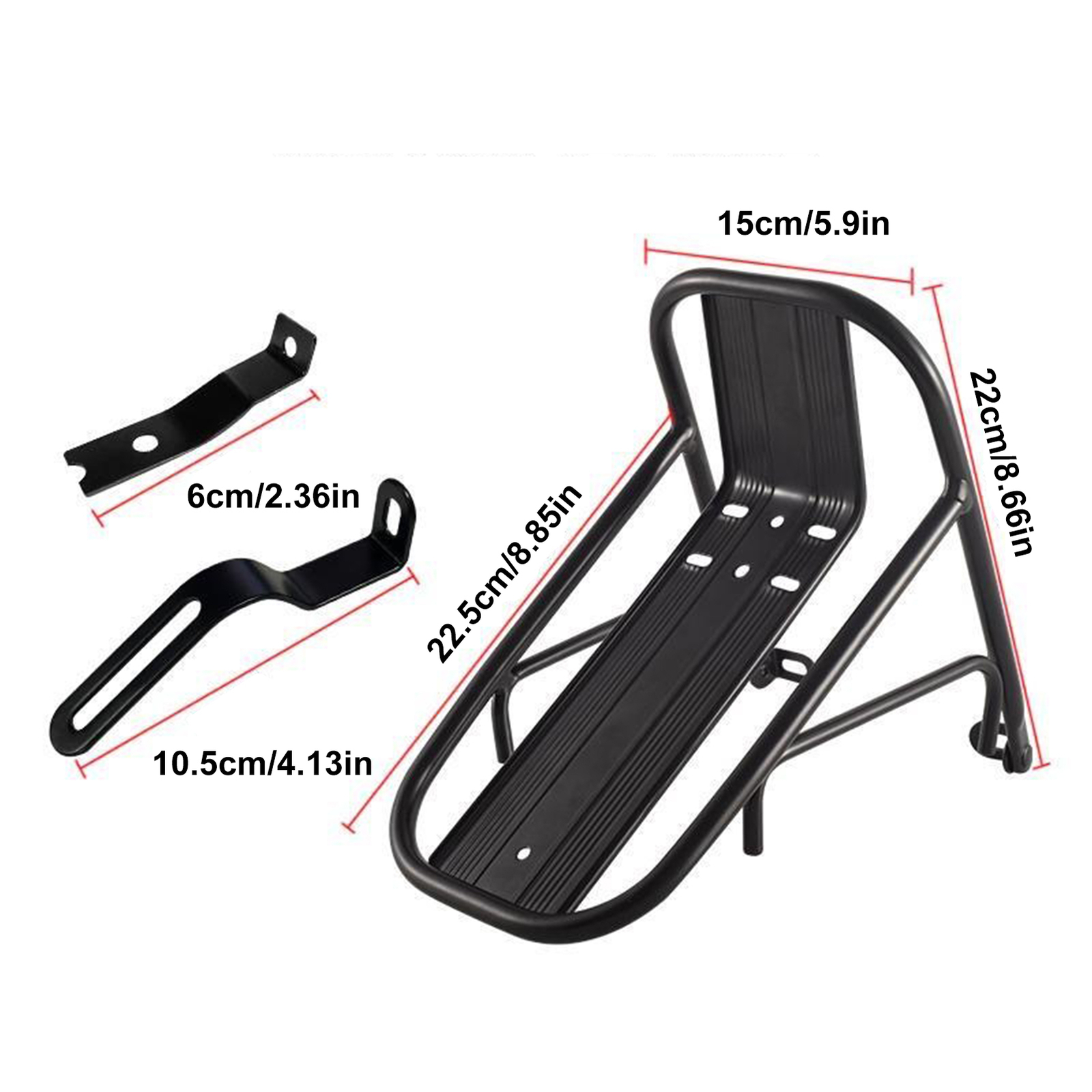 Bicycle Front Rack Luggage Touring Carrier Racks Mountain Road Bike Carrier Rack