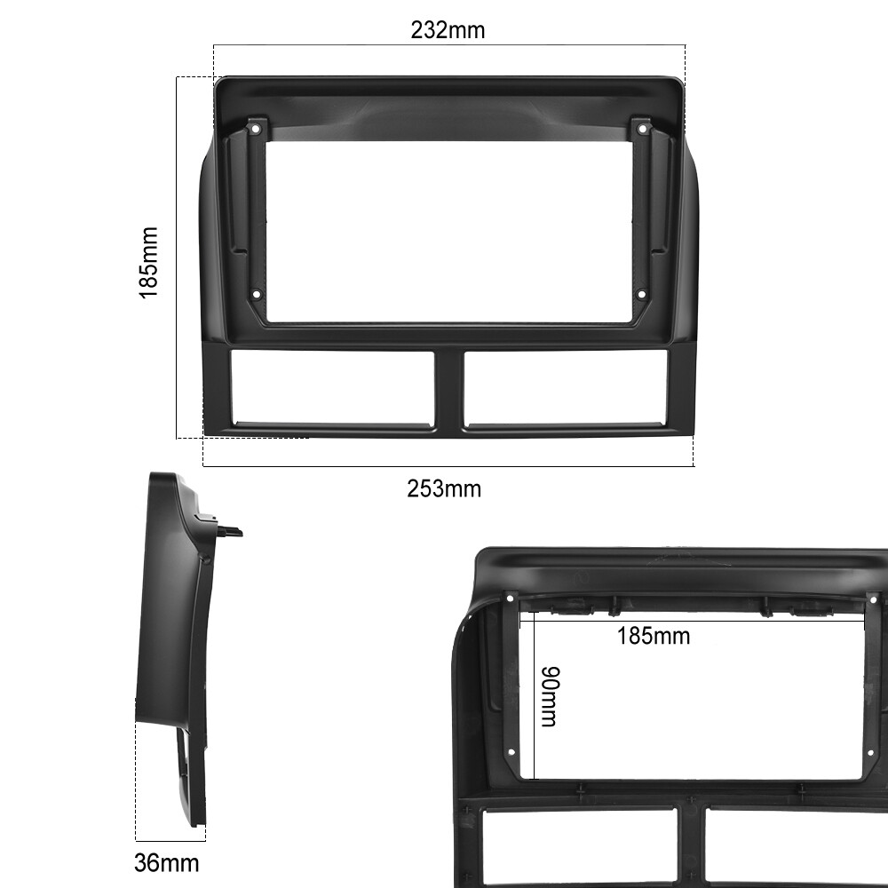 For Jeep Grand Cherokee 1999-2004 Apple Carplay Car Stereo Radio Android 15 Navi