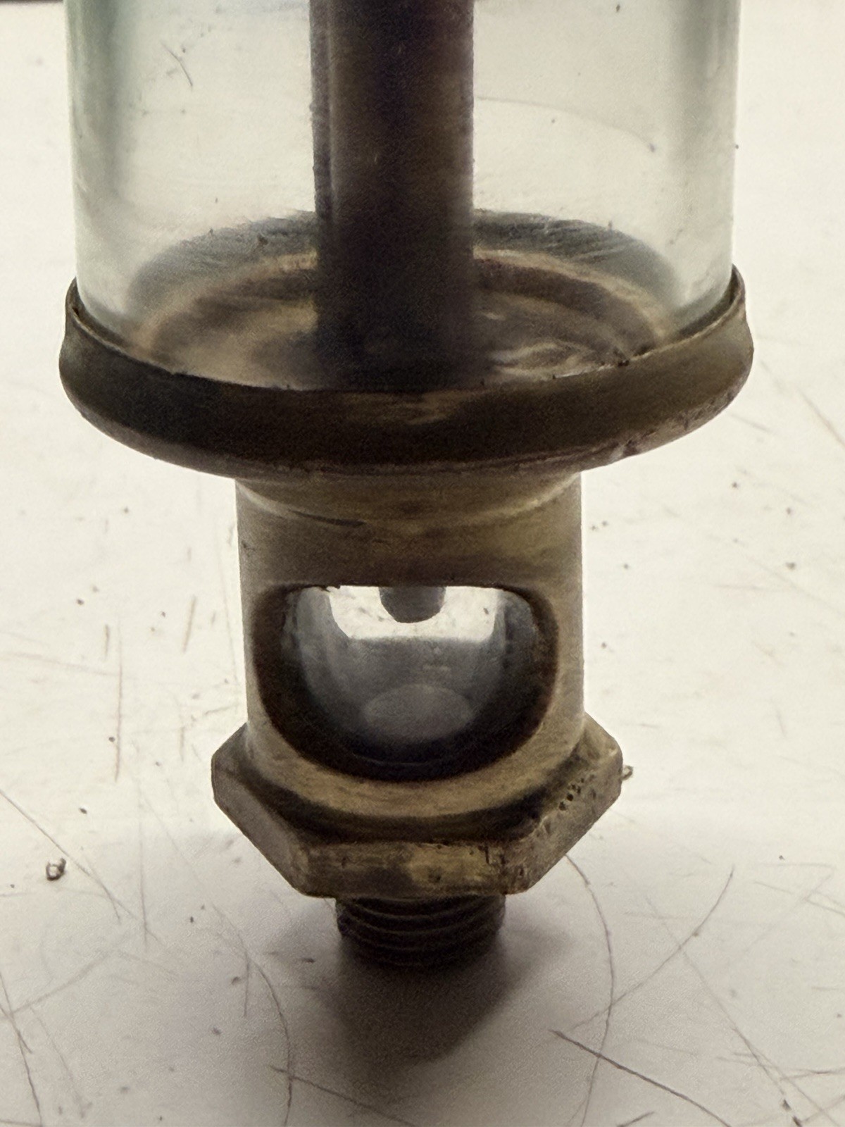 Brass Cylinder Oiler IHC M International Famous Mogul Hit Miss Engine 1/4" NPT