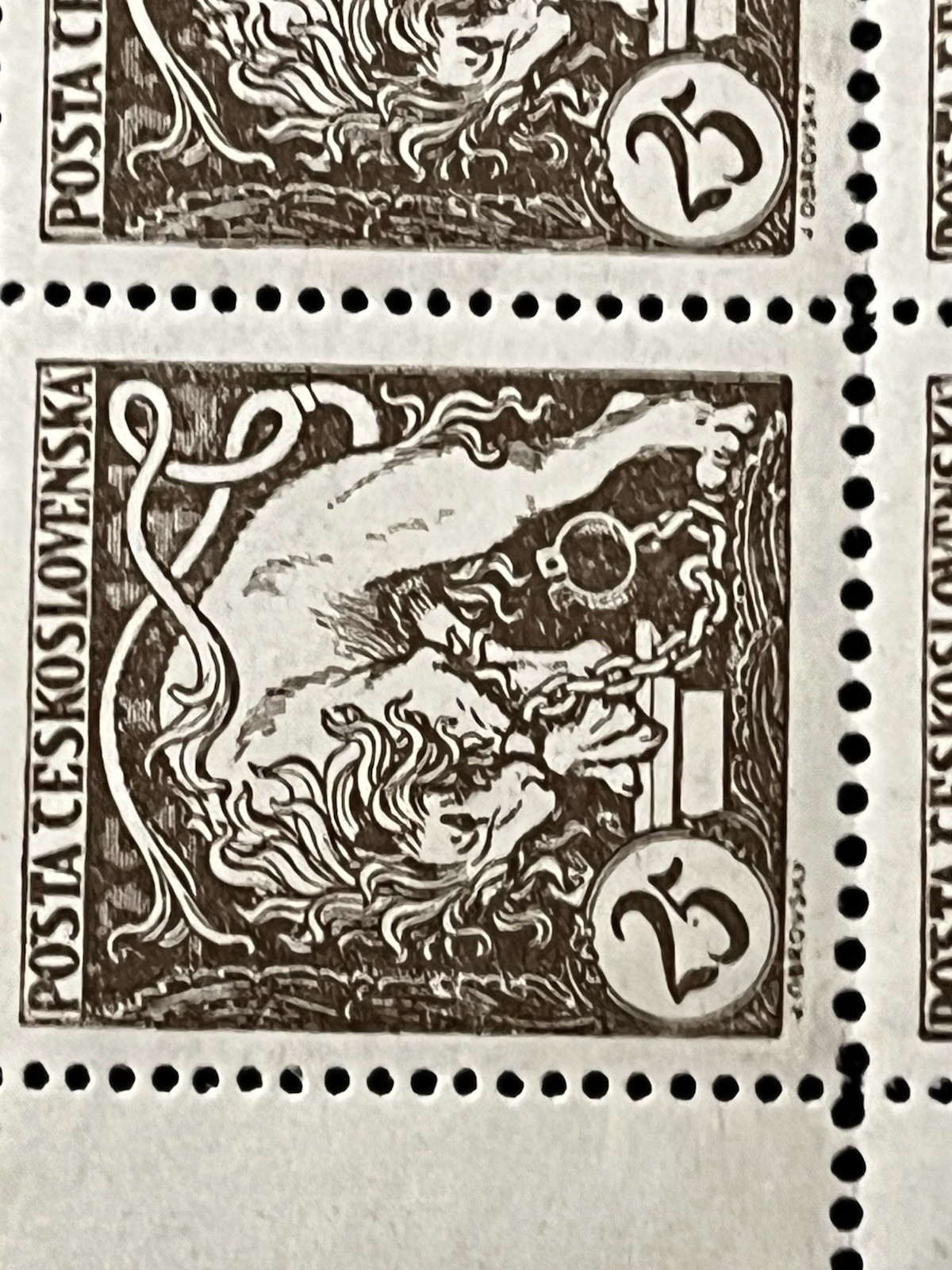 CZECHOSLOVAKIA - 1918/1919, Collection of several Blocks - MNH