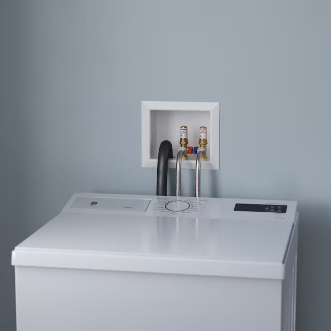 Jones Stephens Quarter turn ball valve PEX Washing machine Outlet Box B05850