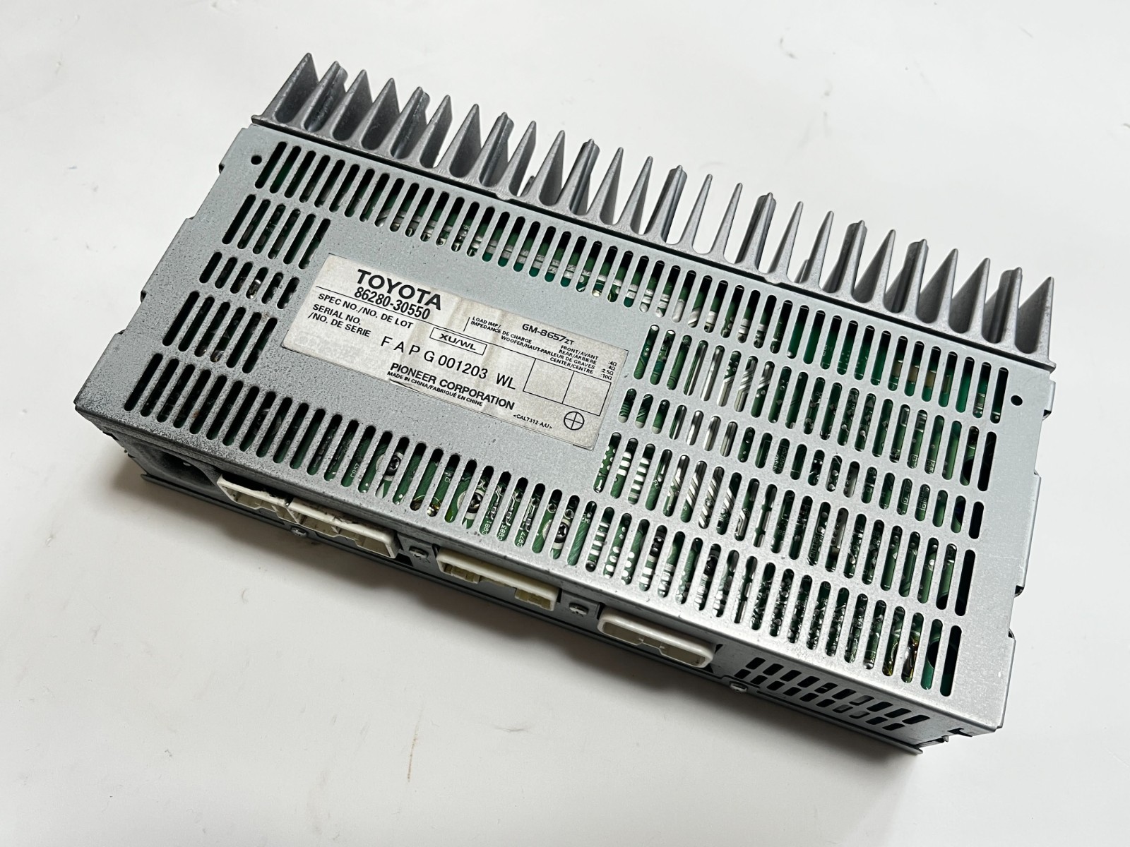 86280-30550 Toyota Lexus Pioneer Audio Amplifier GS350 GS450h GS460 OEM