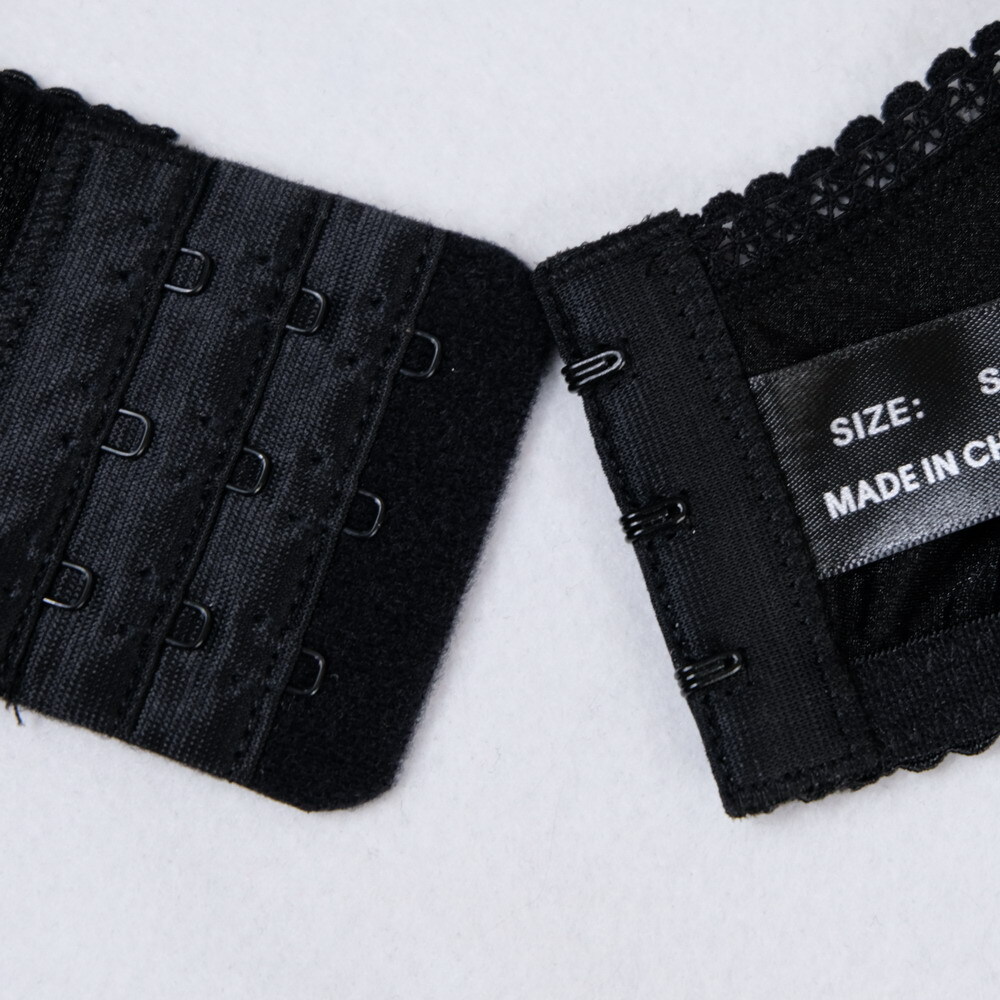 Luxallacki Stretchy 6 Straps Garter Belt with 12 Metal Claws for Women Lingerie