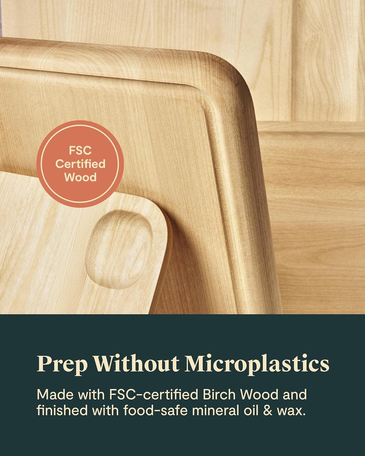 Caraway: Cutting Board & Utensil Set