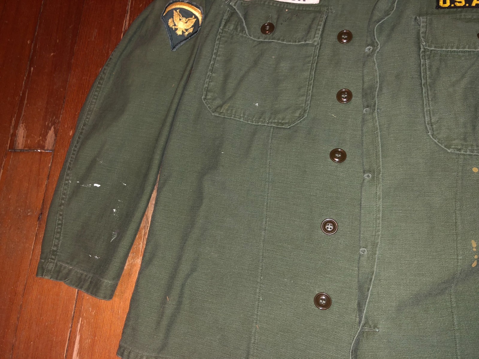 US Army Fatigue Field Shirts & Pants OJ-107 - Lot of 3