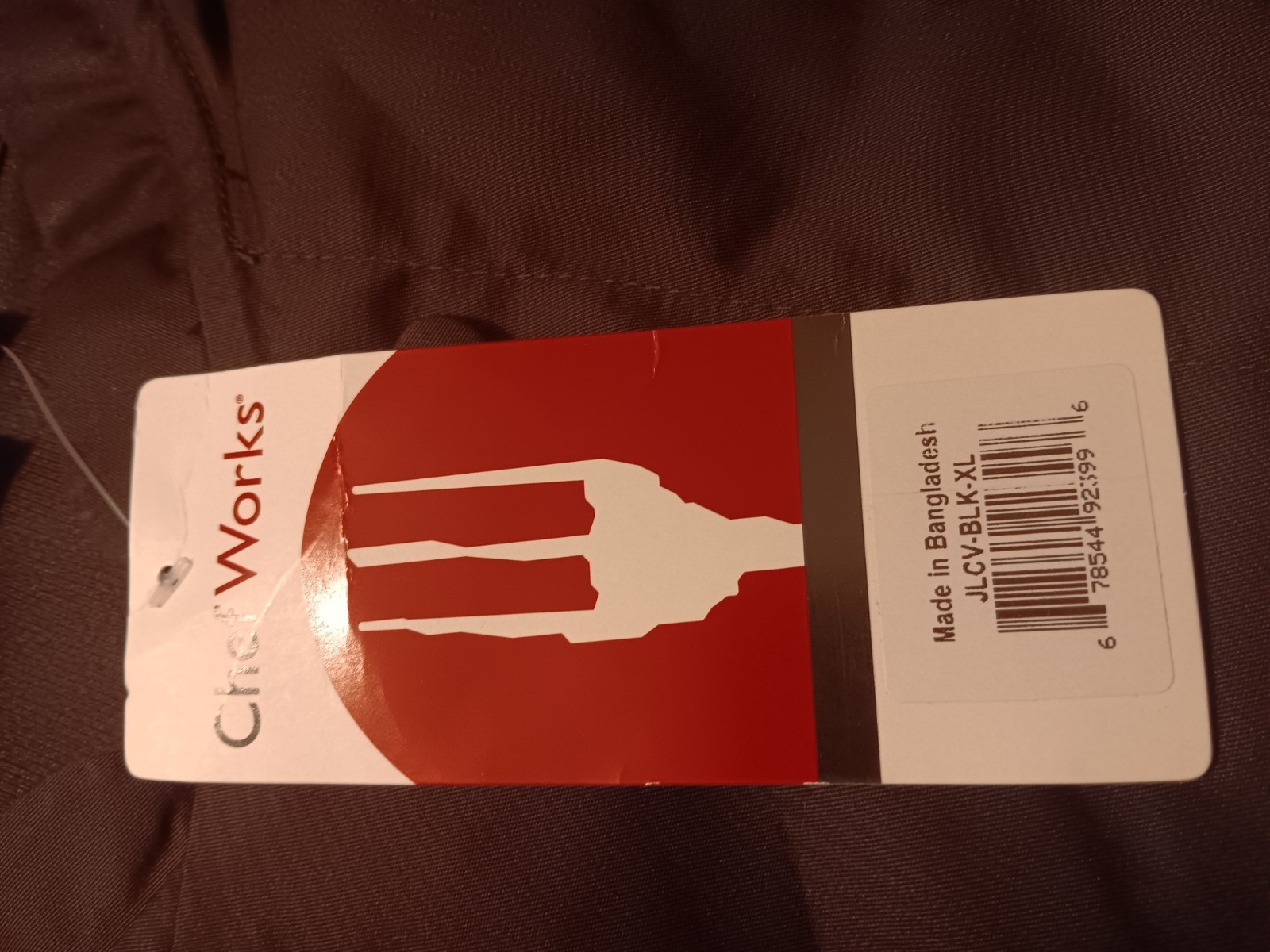 Chef Works, JLCV-BLK-XL, Cook's Shirt, New, 678544923996, Black, SS (26SL1-25)