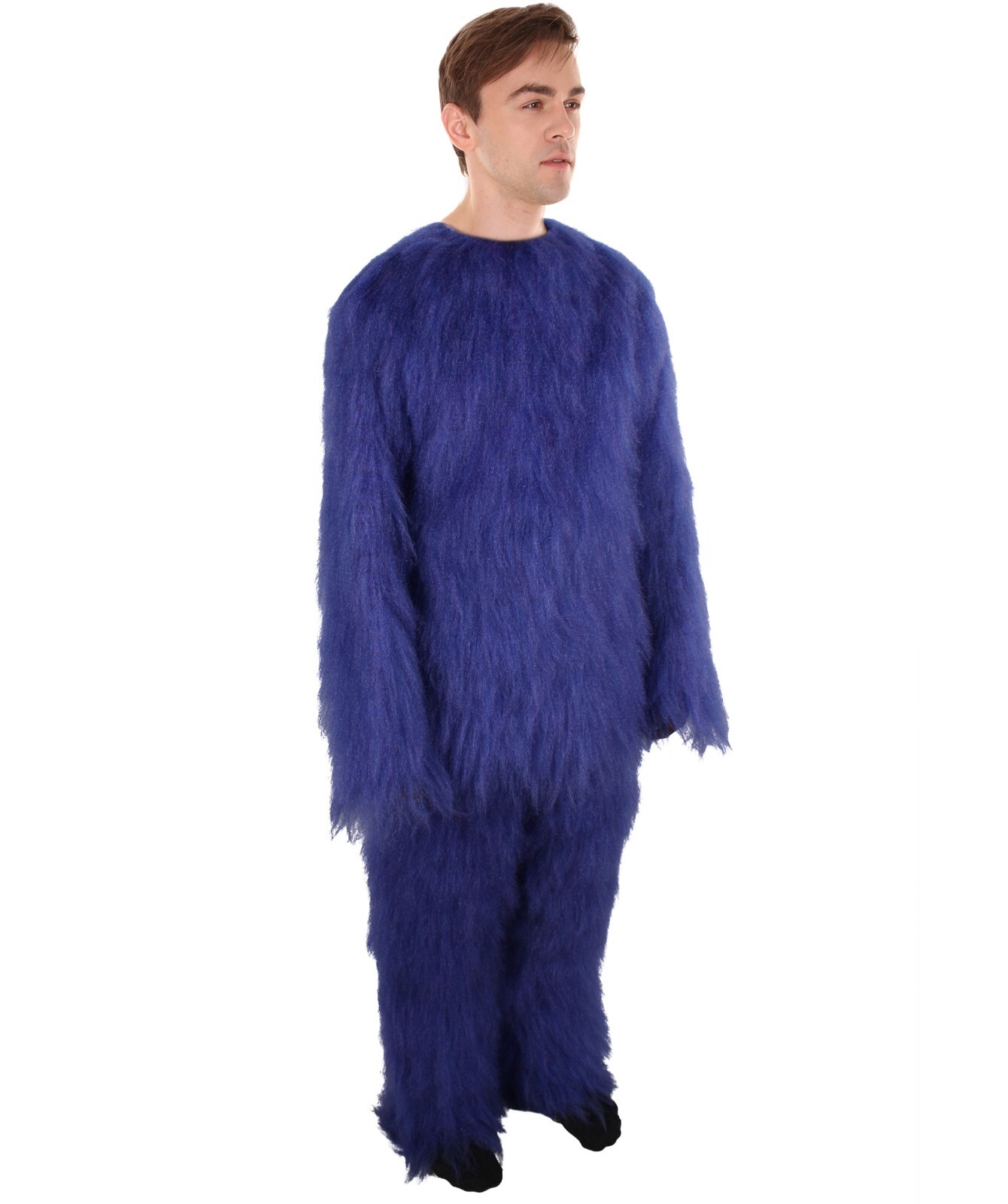HPO Adult Unisex Cartoon Purple Furry Bug Costume, Perfect for Halloween
