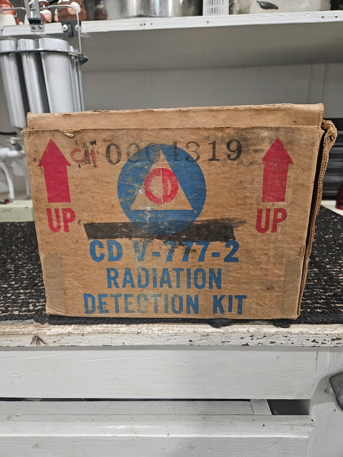 Cold War Civil Defense Geiger Counter Victoreen CDV-715 1a and CVD750 5B