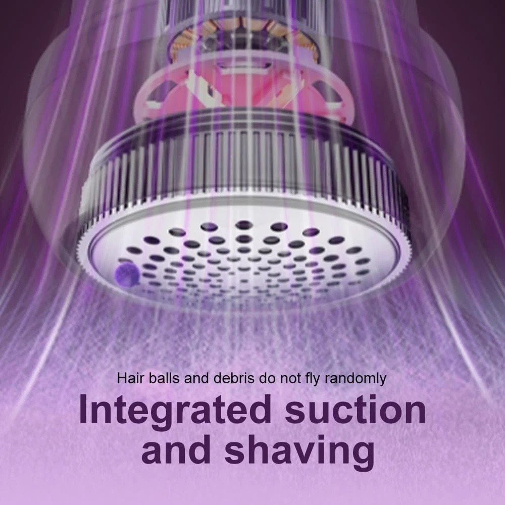 White Electric Lint Remover Shaver M-2 Rechargeable Fabric Fuzz Remover