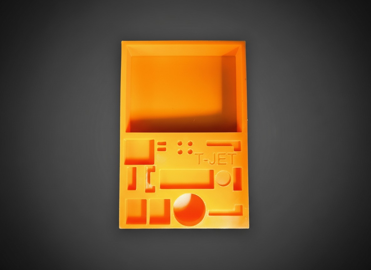 Tjet Tear Down Tray gray