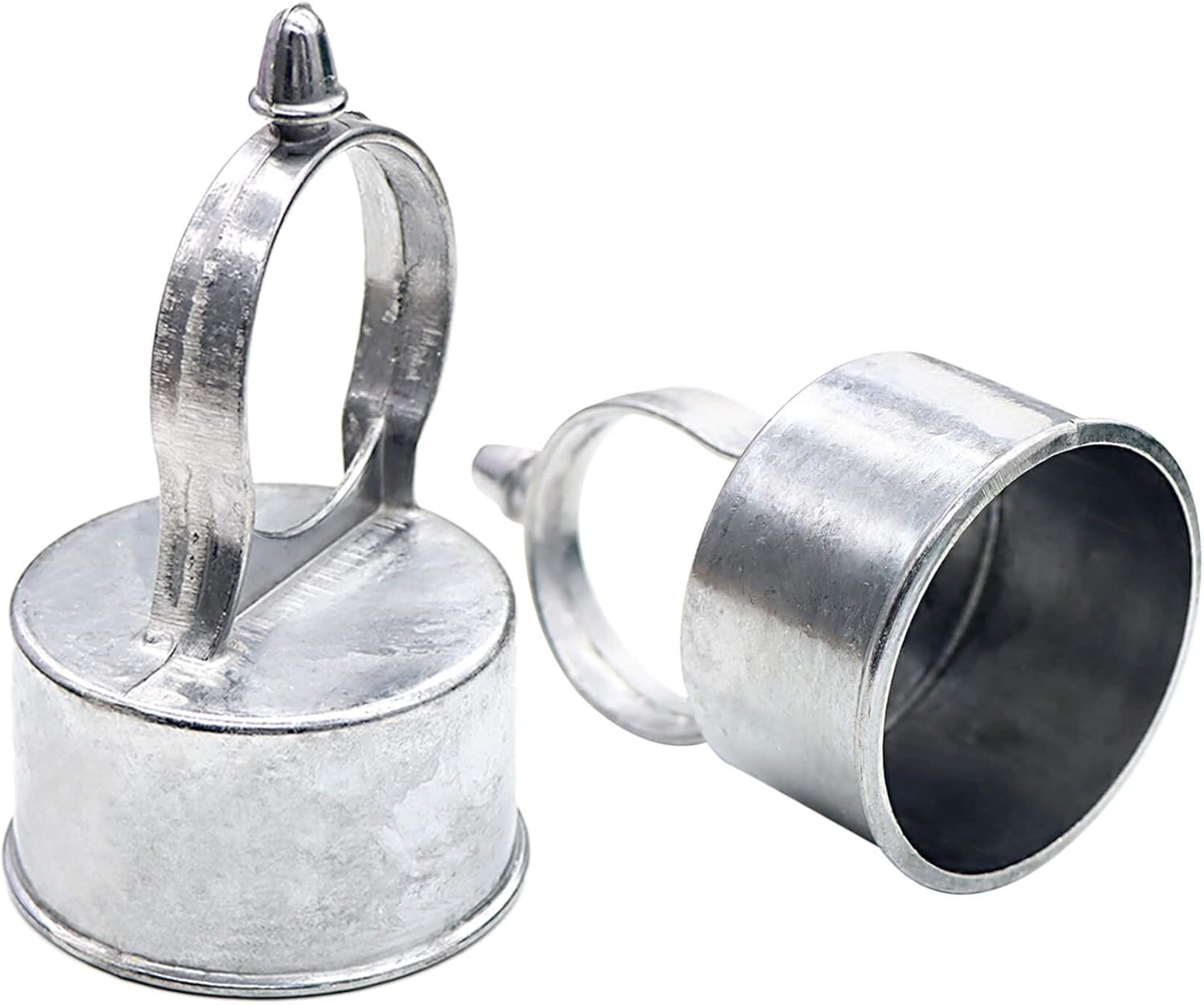 2PCS Chain Link Fence Loop Cap, Chain Link Fence Parts for 2-3/8" Outside Diamet