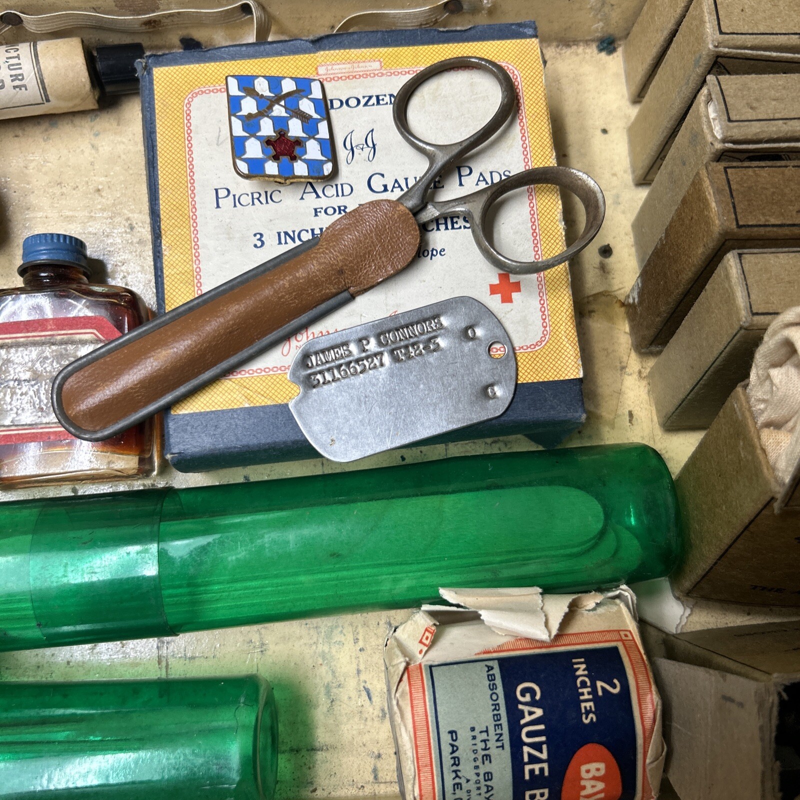 Vintage First Aid Kit for Emergency Use Only Medical Vintage