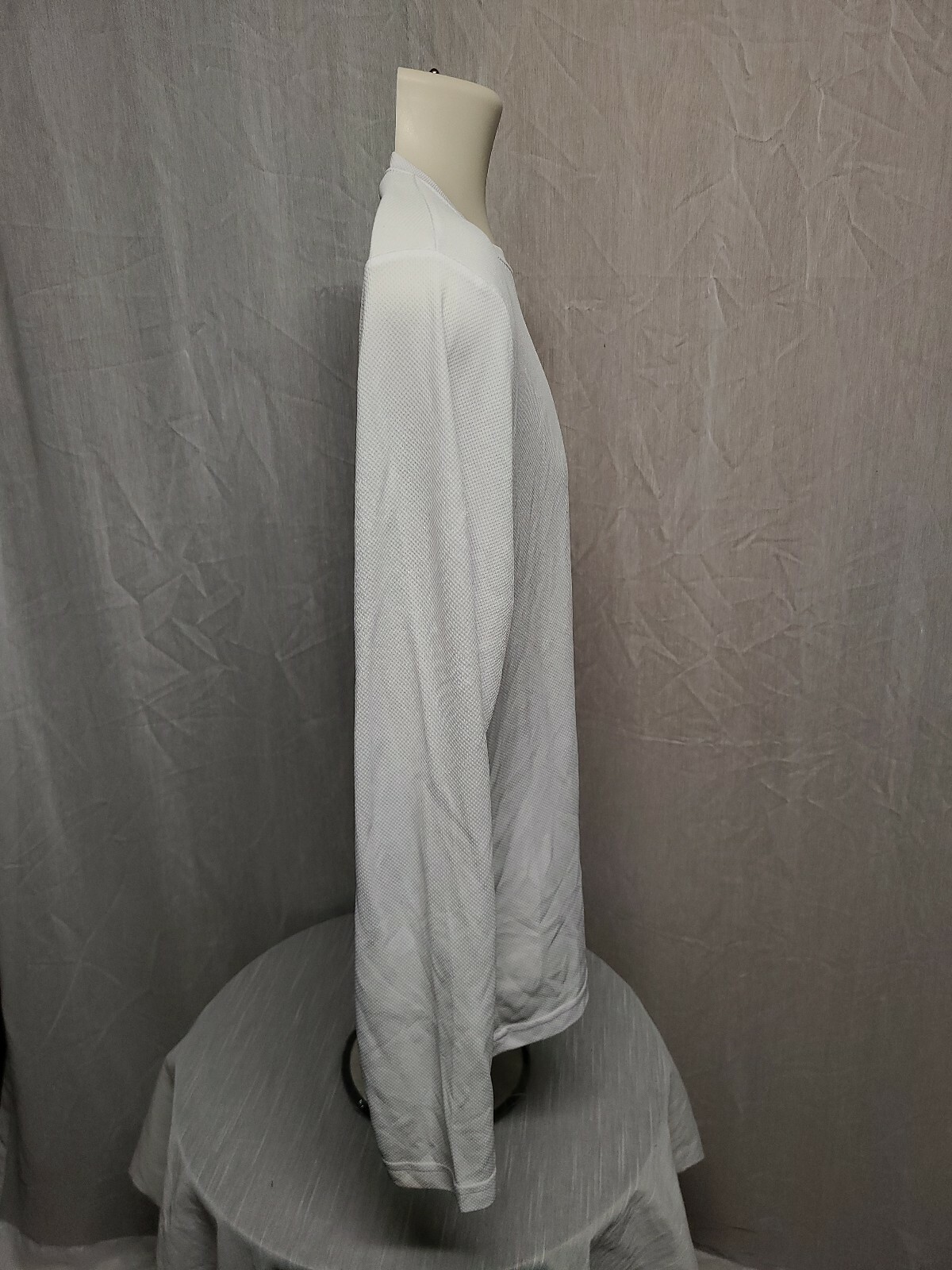 NYRR Dash to the Finish Line 5k Run Adult Medium White Long Sleeve Jersey