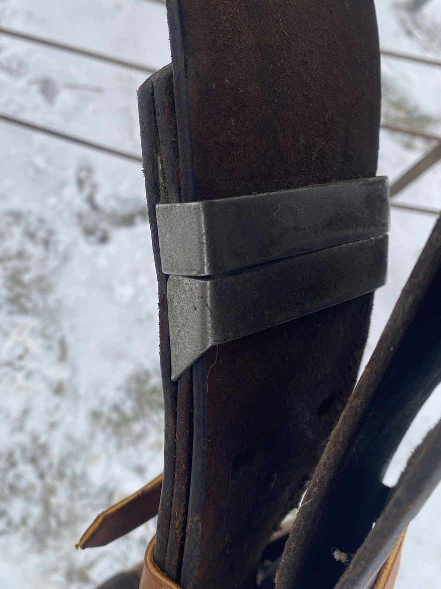 Antique/Vintage 14.5" Texas Tanning / TexTan slick seat roping saddle