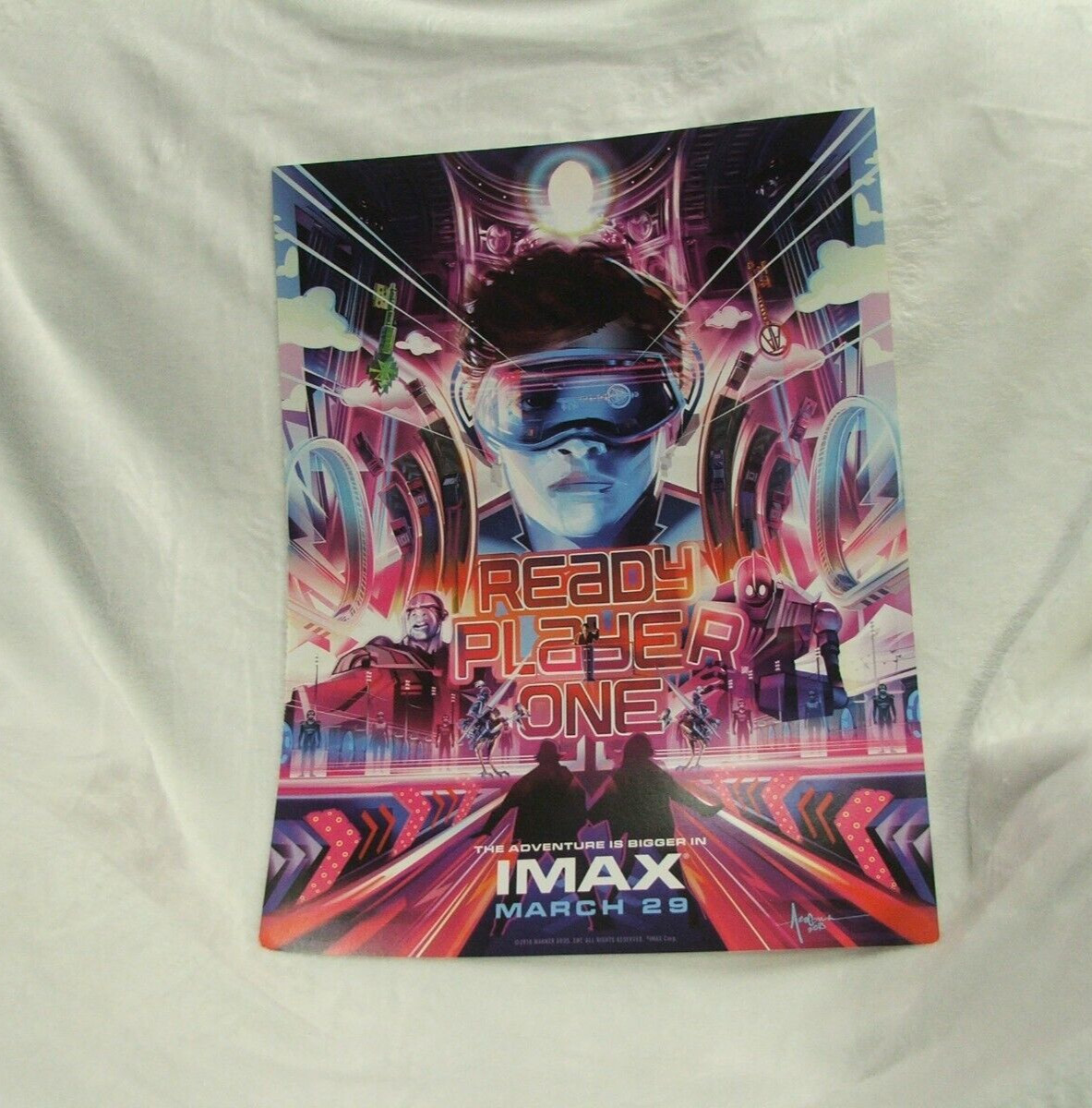 IMAX Promotional Poster Ready Player One 18x13.5