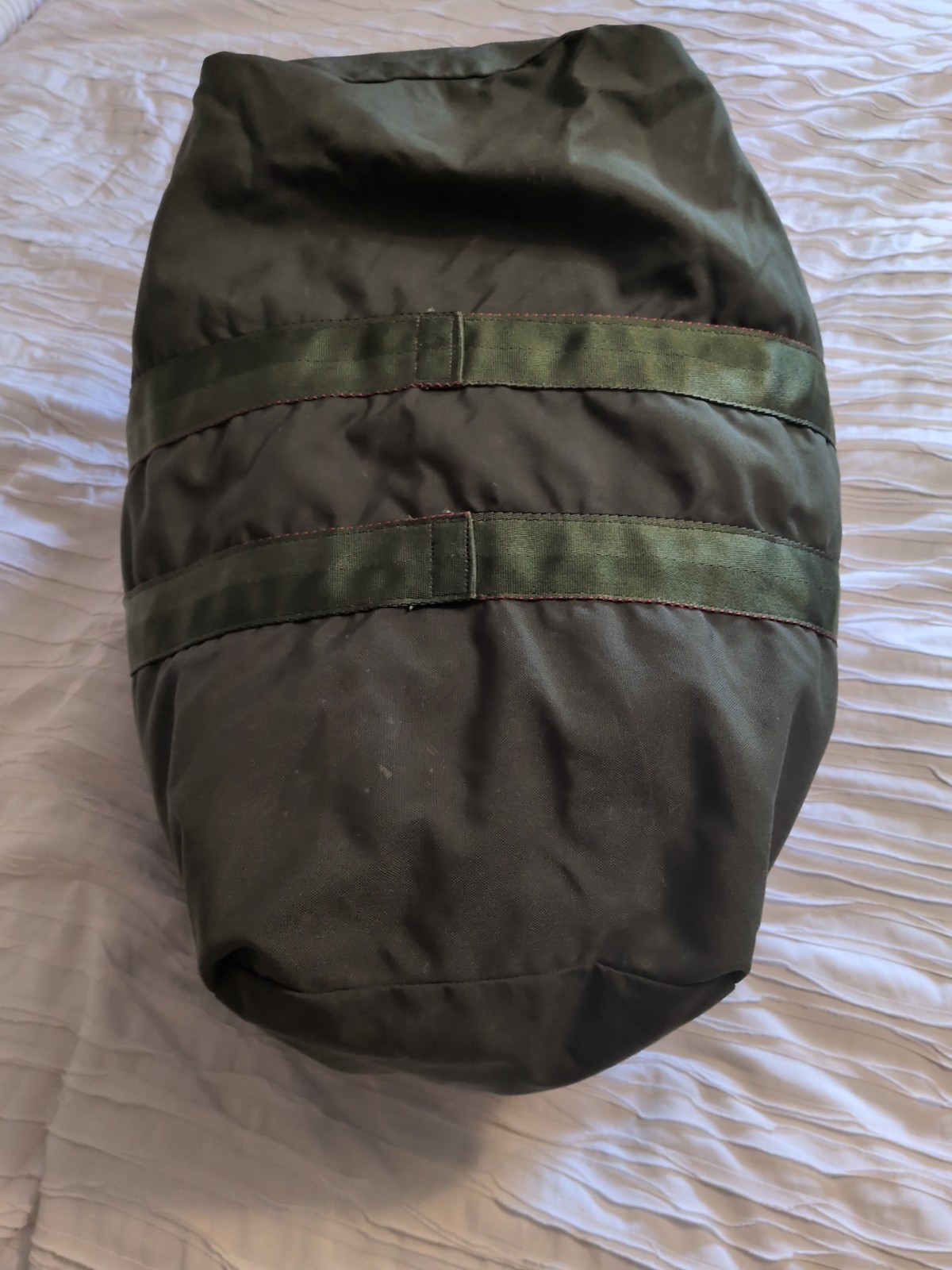 U.S. GI Flyers Kit Bag Nylon USA Military Army Air Force Large Duffle Green
