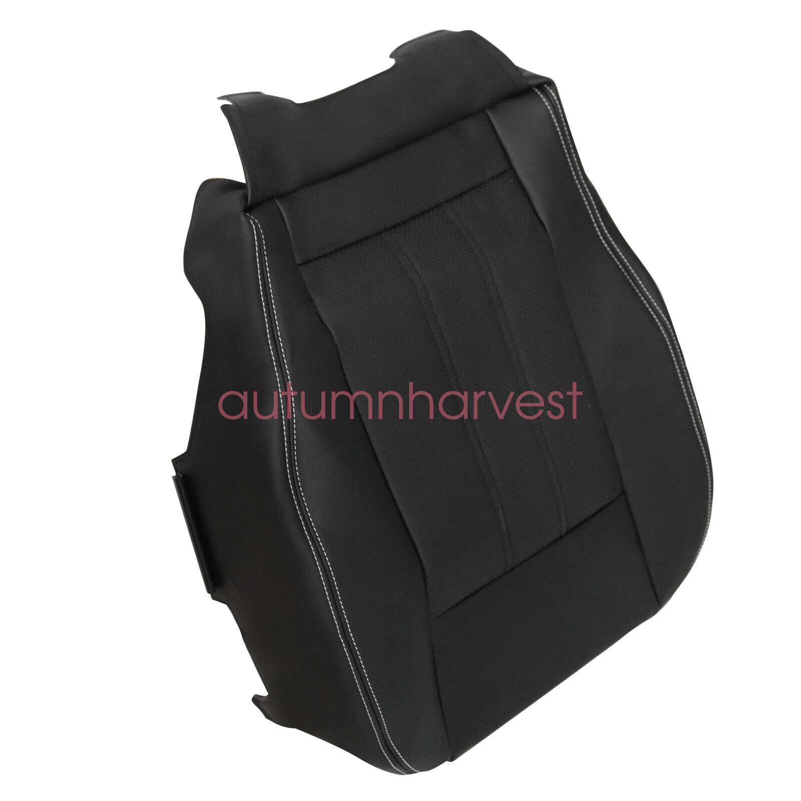 2011-2016 Fits CHRYSLER TOWN & COUNTRY Driver Bottom Leather Seat Cover Black