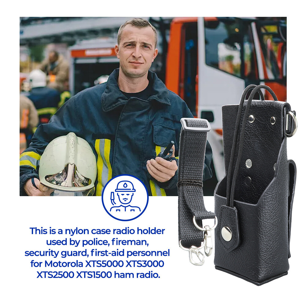 Leather Swivel Holster Case NNTN4115A For Motorola XTS5000 XTS1500 XTS2500 Radio