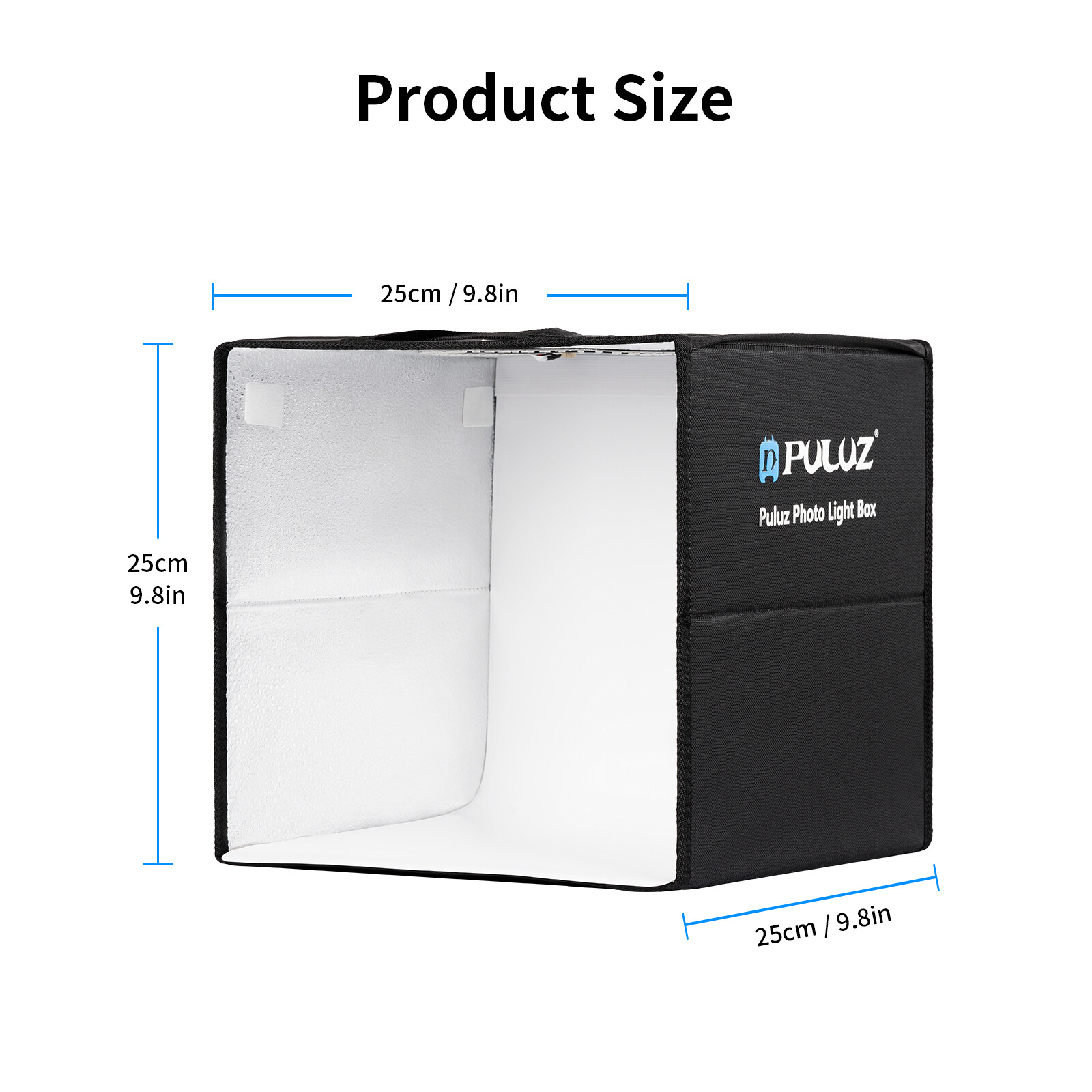 Portable LED Photo Light Box Tent Cube Room Studio 96 LED Photography Backdrop