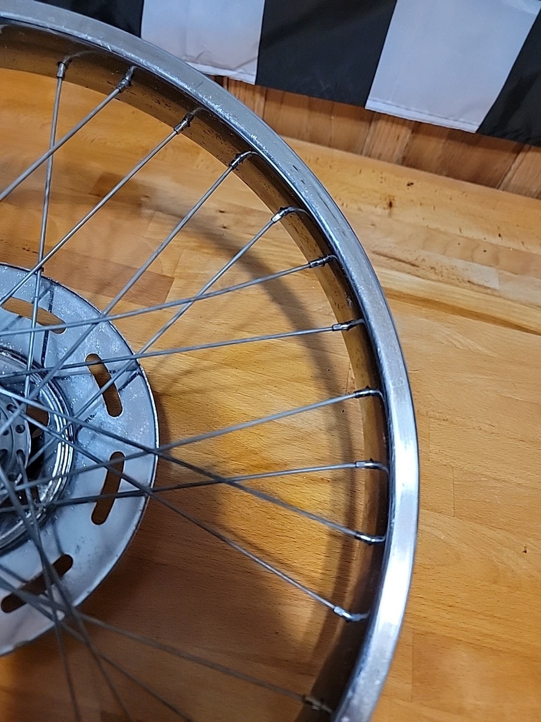 Vintage Original Raleigh Chopper Mk1 Rear 3 Speed Wheel