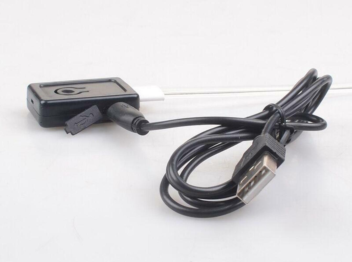 RECHARGEABLE 1FT-LED 4FT-LEASH glow light Dog Pet Safety Lead FOR Collar Harness