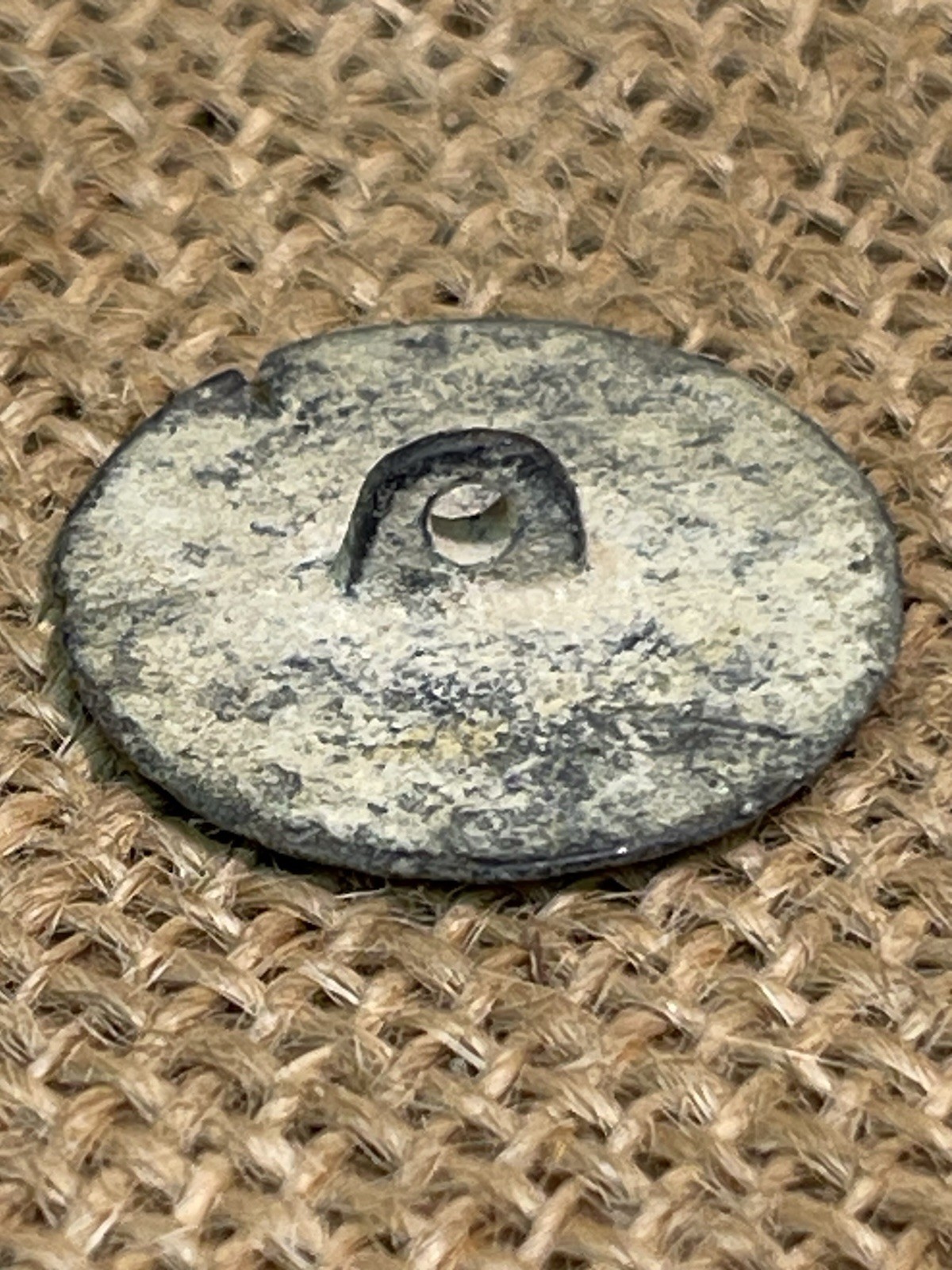 Three Dug Civil War Period Flower Type Buttons Recovered At Savannah Ga