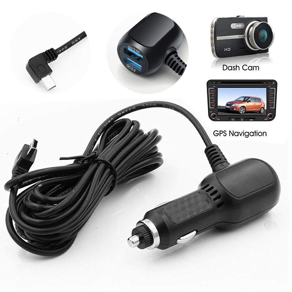 Car Charger Power Cord for Garmin Dezl 560 570 760lmt 770lmthd 785lmt Truck GPS