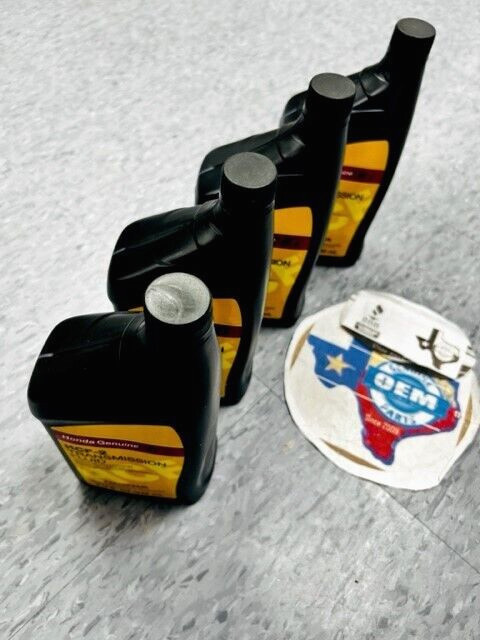 (5) Honda Genuine HCF-2 Transmission Fluid - same as dealer 08200-hcf2