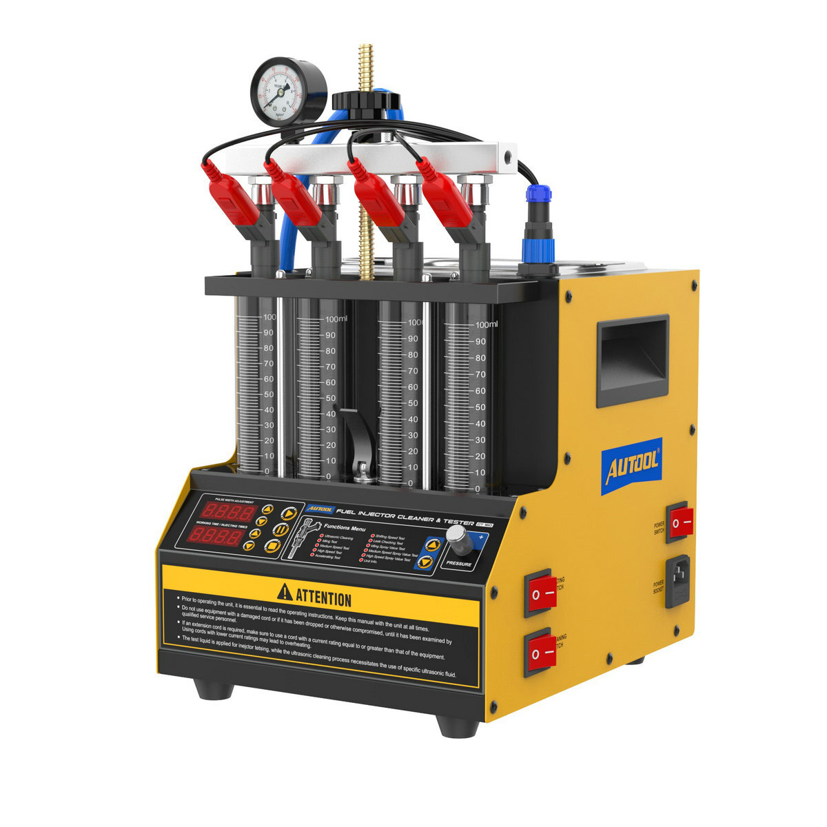 AUTOOL CT160 Car Ultrasonic Fuel Injector Cleaner&Tester Machine Upgrade CT150