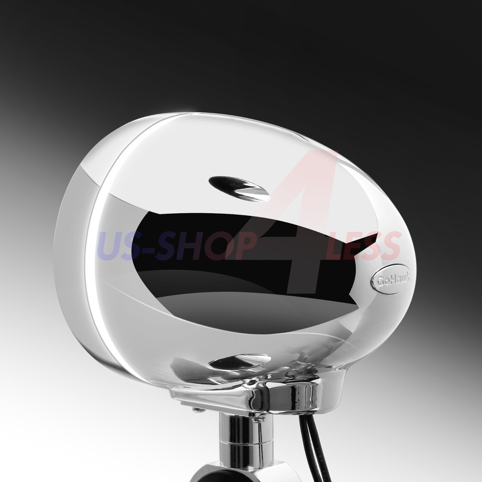 Waterproof Bluetooth Motorcycle Stereo LED Speaker Amp USB System Harley Chrome