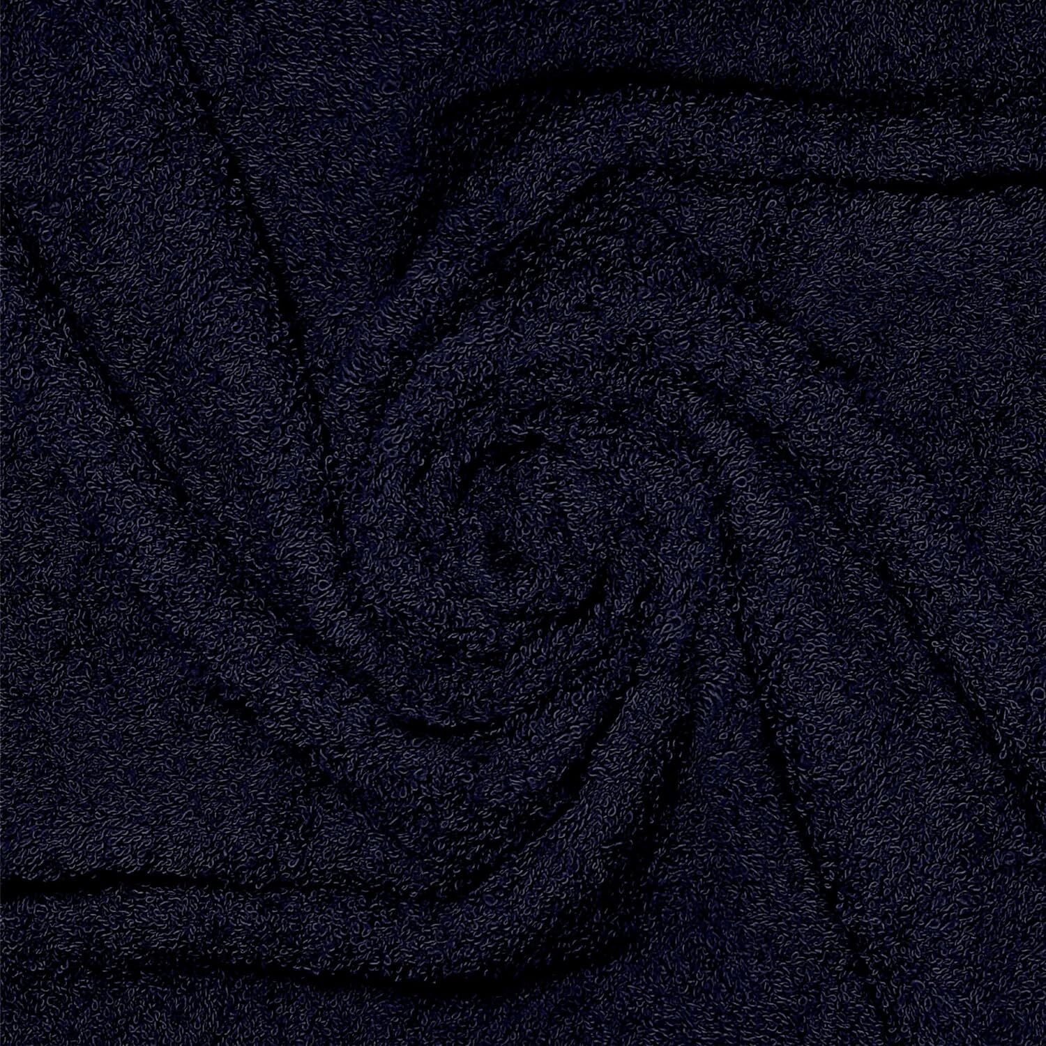 NAVY BLUE SALON TOWEL 15 x 25 INCHES MEDIUM GYM SPA HAND TOWELS 100% COTTON
