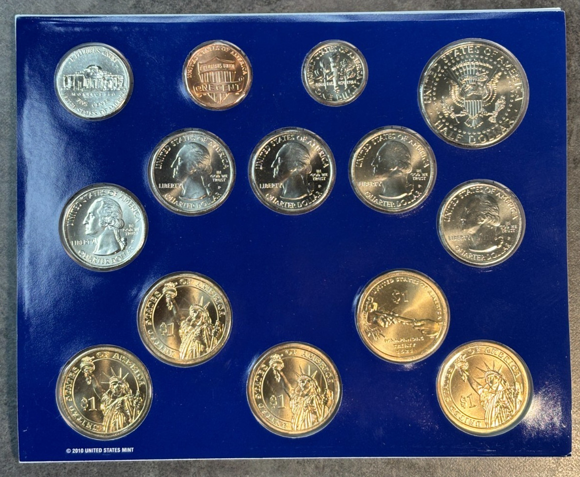2011 P & D US Mint Complete Uncirculated Set 28 Coins w/ COA