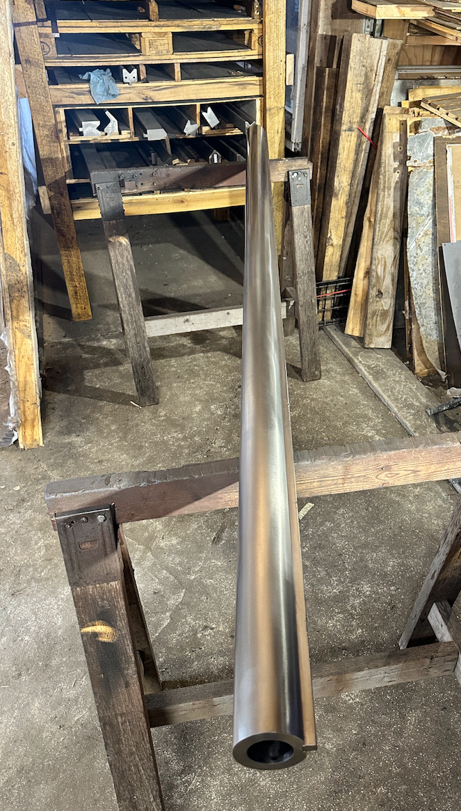 Press Brake Radius Top Punch 36" Long, 3-1/4" Diameter