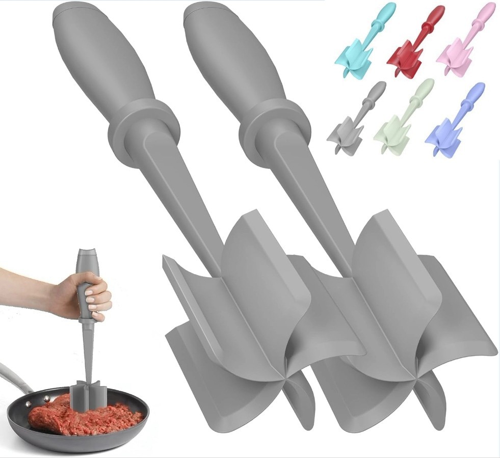 Meat Choppers grinders food Ground Beef and Hamburger Chopper Masher Mix Kitchen