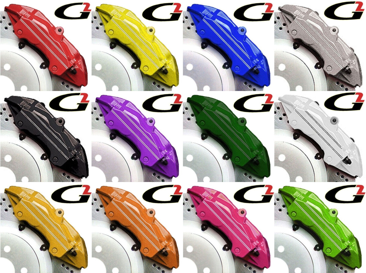 G2 BRAKE CALIPER PAINT EPOXY STYLE KIT HIGH HEAT MADE IN USA NEW FREE SHIPPING