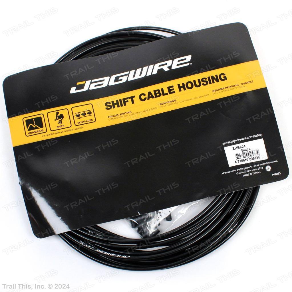 Jagwire Sport 4mm Bicycle Derailleur Housing w/ L3 Liner 10m / 25ft Roll - Black